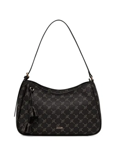 Joop Cortina Xara Logo-print Tassel-detail Shoulder Bag In Black