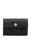 Joop Cosma Check-pattern Wallet In Black