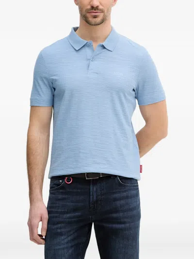 Joop Cotton Polo Shirt In Blue