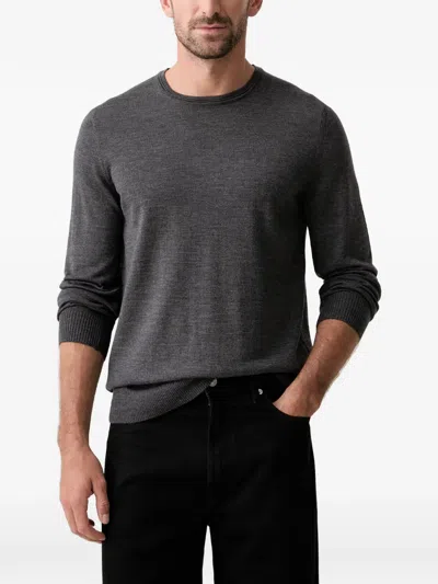 Joop Crew-neck Long-sleeve Sweater In Gray