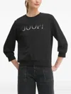 Joop Crystal-embellished Sweatshirt In Black