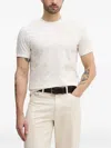 Joop Davison Patterned T-shirt In White