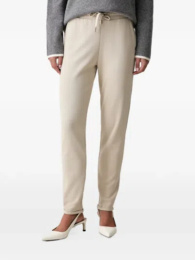 Joop Drawstring Track Pants In Neutral