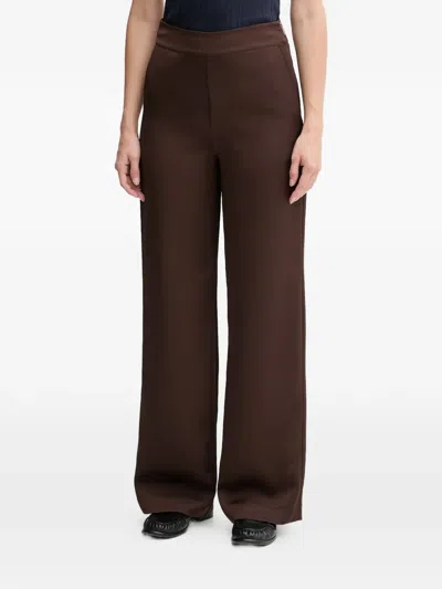 Joop Elasticated Trousers In Brown