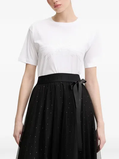 Joop Embellished T-shirt In White