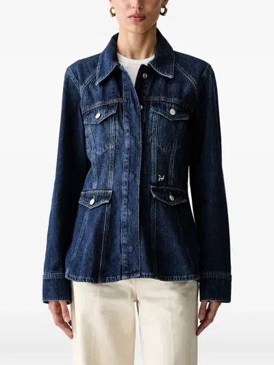 Joop Flap-pocket Denim Jacket In Blue