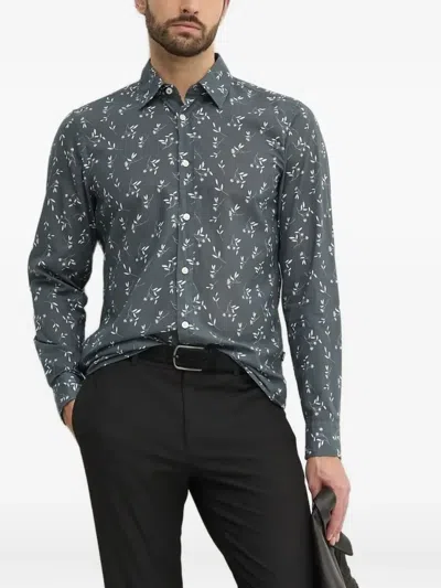 Joop Floral-print Shirt In Multi