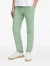 Joop Hank Linen Chinos In Green