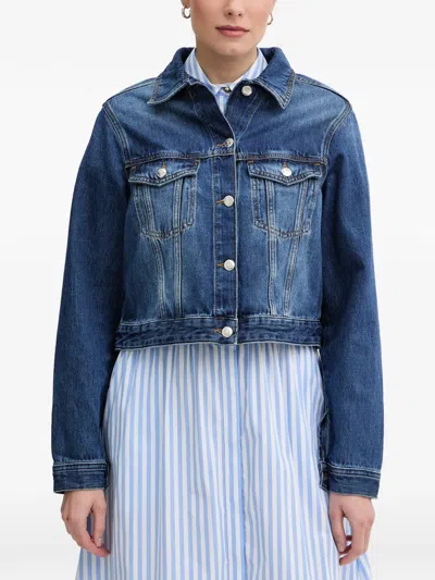 Joop Imani Button-up Denim Jacket In Blue