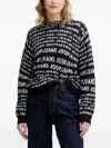 Joop Kalissa Logo-jacquard Pullover In Black