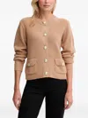 Joop Kimberly Button-up Cardigan In Neutral