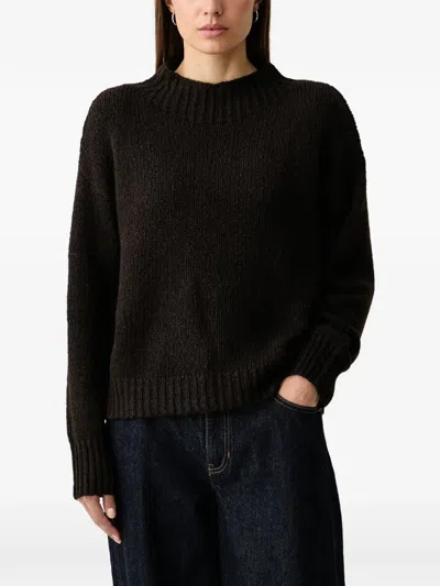Joop Koulisa Ribbed-knit Sweater In Brown