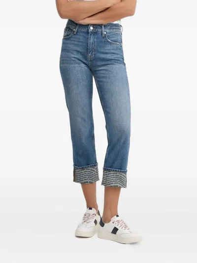 Joop Logo-detail Jeans In Blue