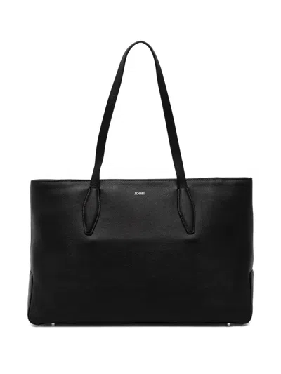 Joop Logo-detail Tote Bag In Black