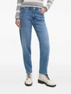 Joop Five-pocket-jeans Mit Logo-patch In Blue