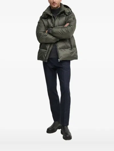 Joop Logo-pattern Padded Jacket In Multi