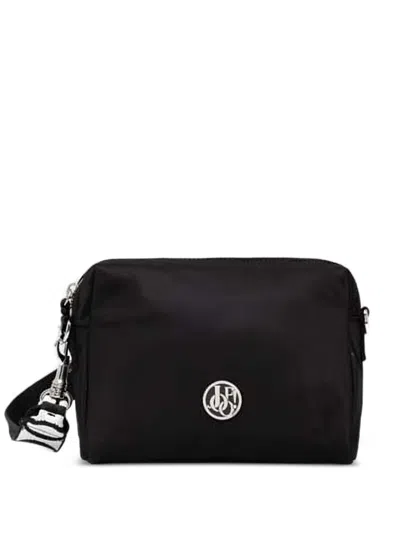 Joop Logo-strap Cross-body Bag In Black