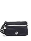 Joop Logo-strap Zip-fastening Crossbody Bag In Black
