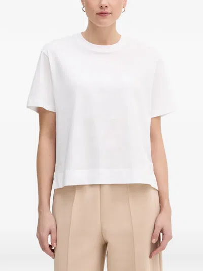 Joop Logo-plaque Short-sleeve T-shirt In White