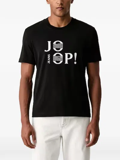 Joop Logo-print T-shirt In Black