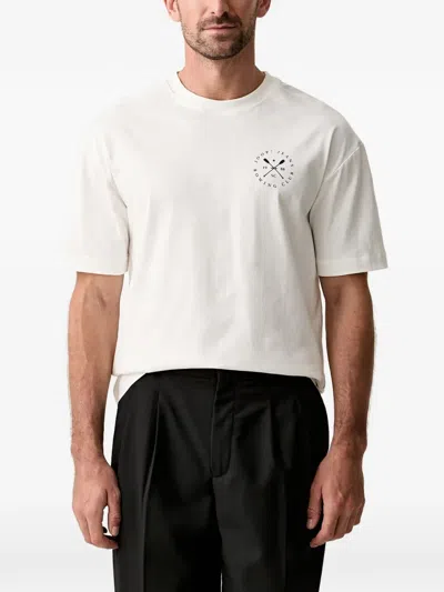 Joop Logo-print T-shirt In White