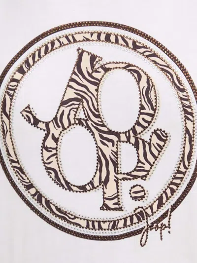 Joop Logo-print T-shirt In White
