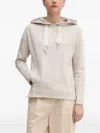 Joop Long-sleeve Hoodie In Neutral