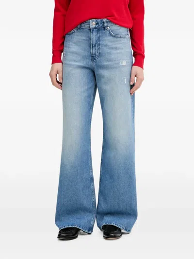 Joop Maila Wide-leg Jeans In Blue