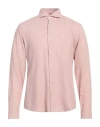 Joop ! Man Shirt Antique Rose Size 16 Cotton, Wool