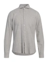 Joop ! Man Shirt Grey Size 15 ¾ Cotton, Wool