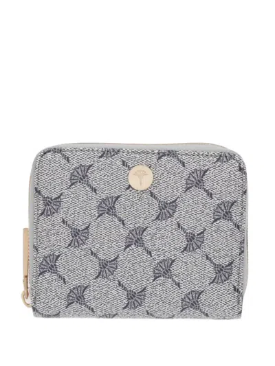 Joop Mazzolino Nisa Logo-print Zip-around Wallet In Blue