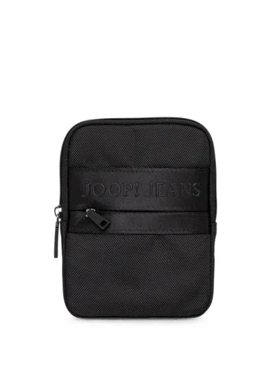 Joop Modica Rafael Logo-debossed Zip-fastening Messenger Bag In Black