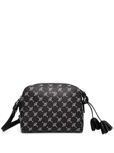Joop Monogram-tassel Cross Body Bag In Black