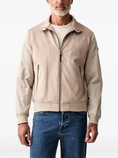 Joop Jacke Mit Kontrasteinsatz In Neutral