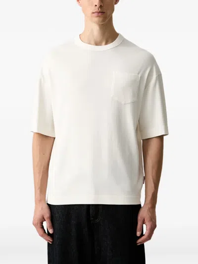 Joop Patch-pocket T-shirt In White