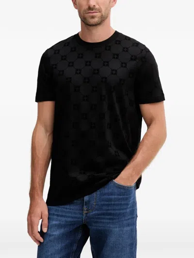 Joop Pattern T-shirt In Black