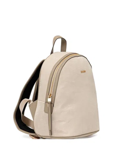 Joop Patterned Adjustable Backpack In Neutral