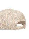 Joop Patterned Peak Cap In Pink