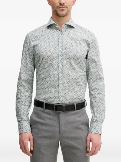 Joop Patterned Shirt In Green