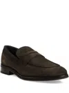 Joop Penny-slotsuede Loafers In Brown
