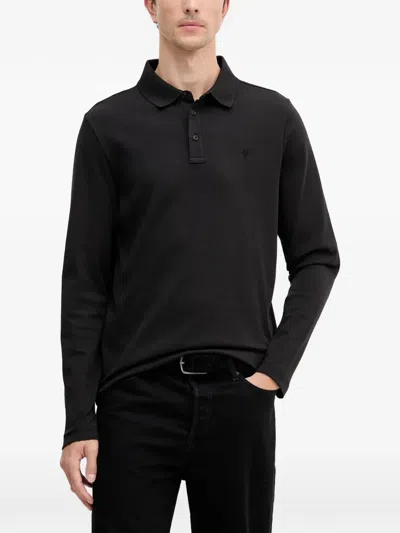 Joop Pero Buttoned Polo Shirt In Black
