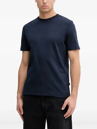 Joop Priamo Logo-embroidered T-shirt In Blue
