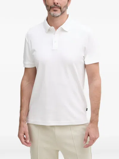 Joop Primo Short-sleeve Polo Shirt In White