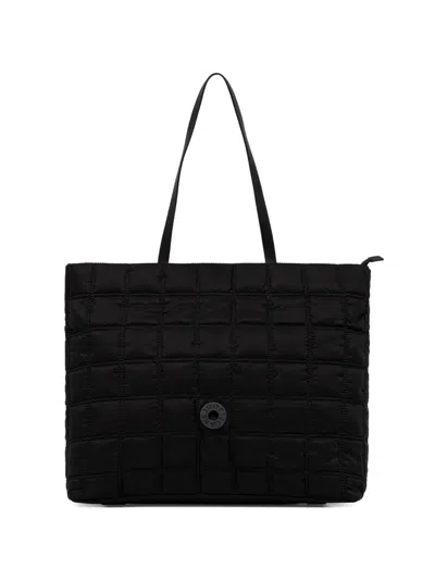 Joop Quilted Tote Bag In Brown