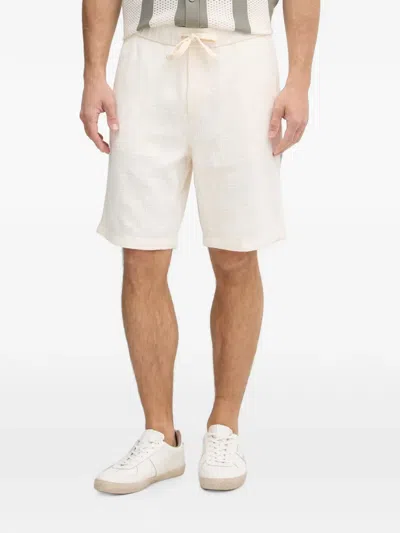 Joop Riv Drawstring Shorts In Neutral