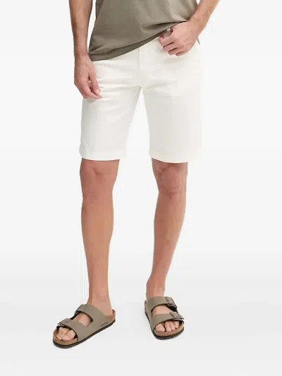 Joop Rudo Logo-plaque Shorts In White