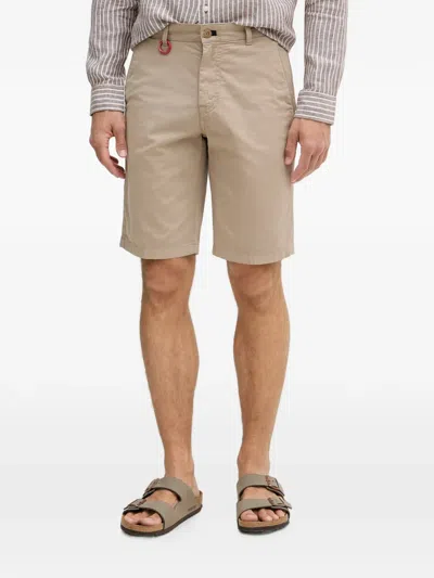 Joop Rudo Logo-ring Bermuda Shorts In Brown