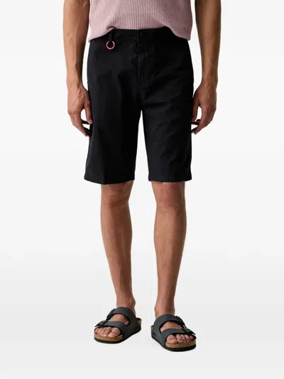 Joop Rudo Logo-tag Chino Shorts In Black