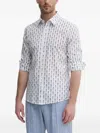 Joop Seahorse-print Shirt In White
