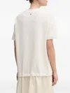 Joop Short-sleeve Layered Midi Dress In White